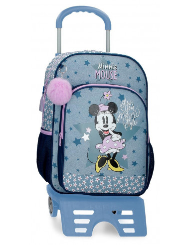 MOCHILA ADAP. 40CM.C/CARRO MINNIE STYLE